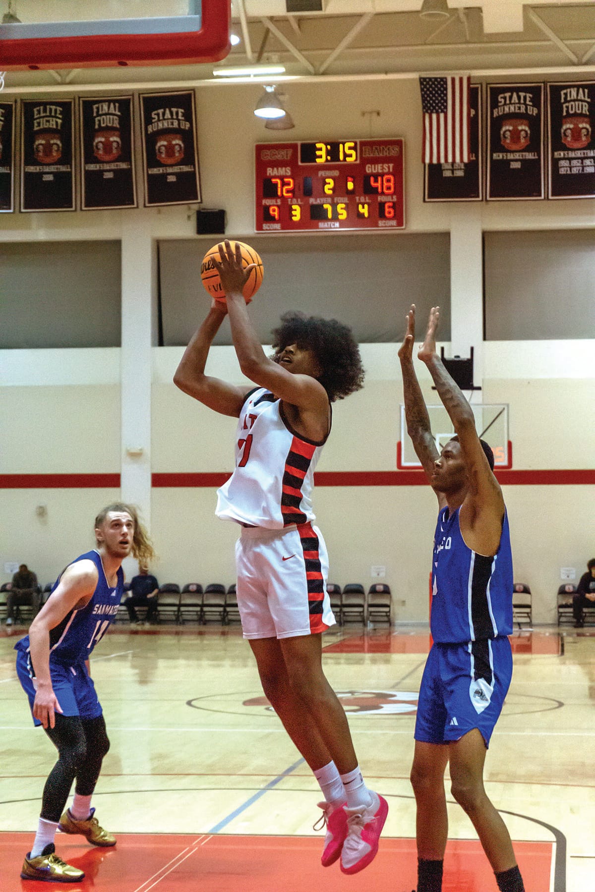 Rams Finish Off San Mateo with a 16-Point Lead, But It’s Not Enough