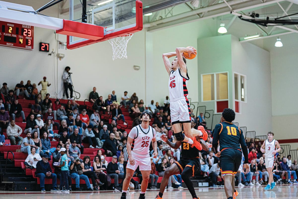 Rams Bulldoze Columbia College in 84-59 Romp