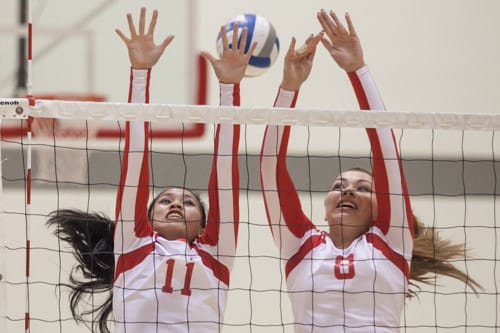 Rams volleyball team shut down by Delta College Mustangs