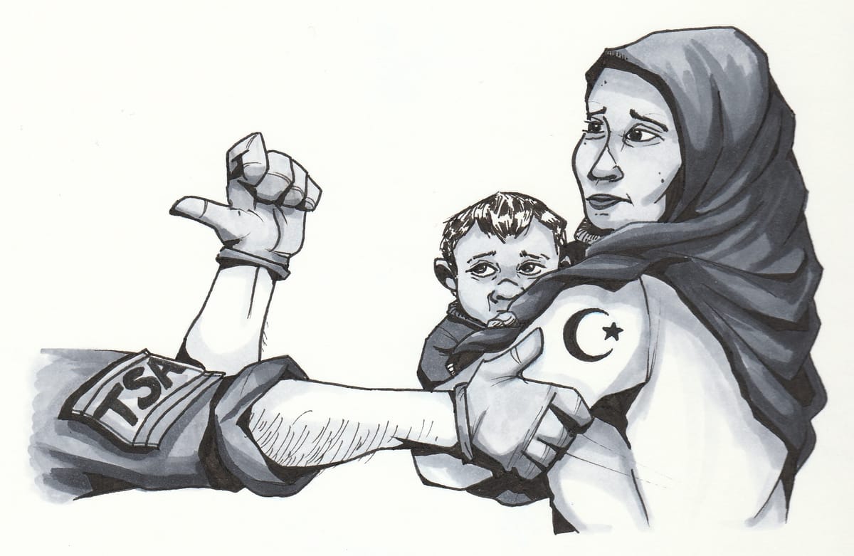 College students across the city are affected from Trump's Muslim Ban