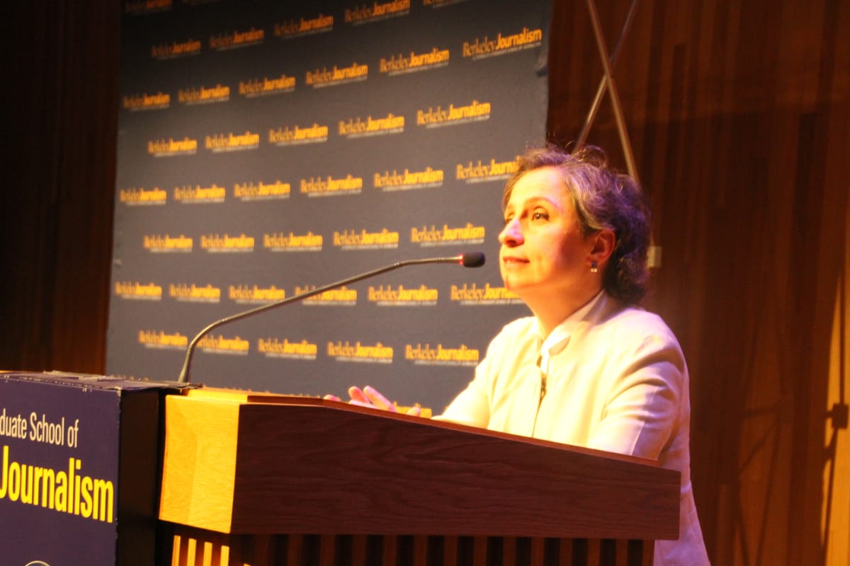 Mexican journalist Carmen Arestegui labels Trump a bully