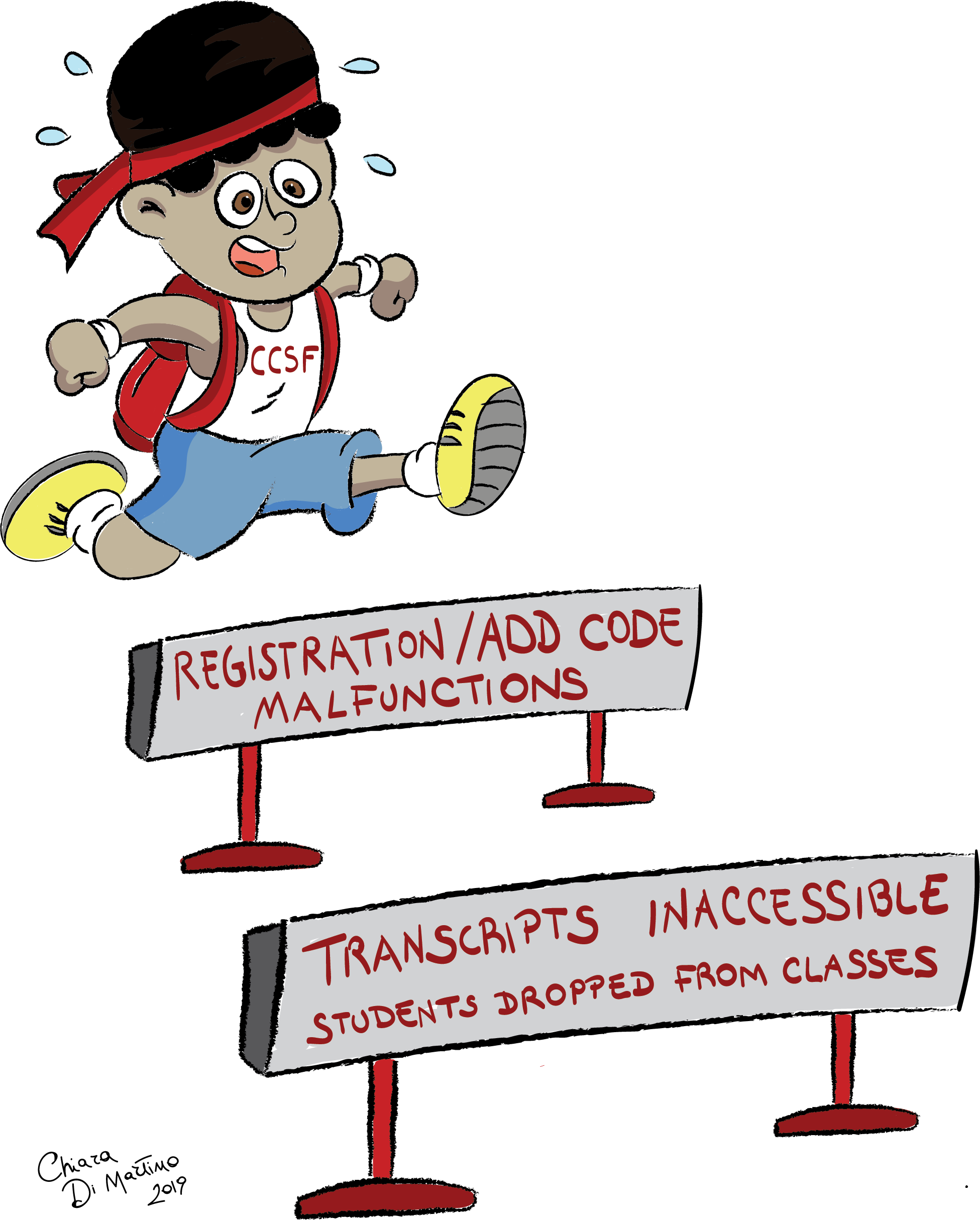 Registration Extended amid software malfunctions