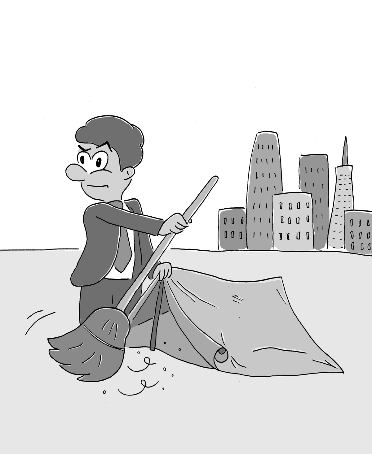 Proposed navigation center divides an Embarcadero community