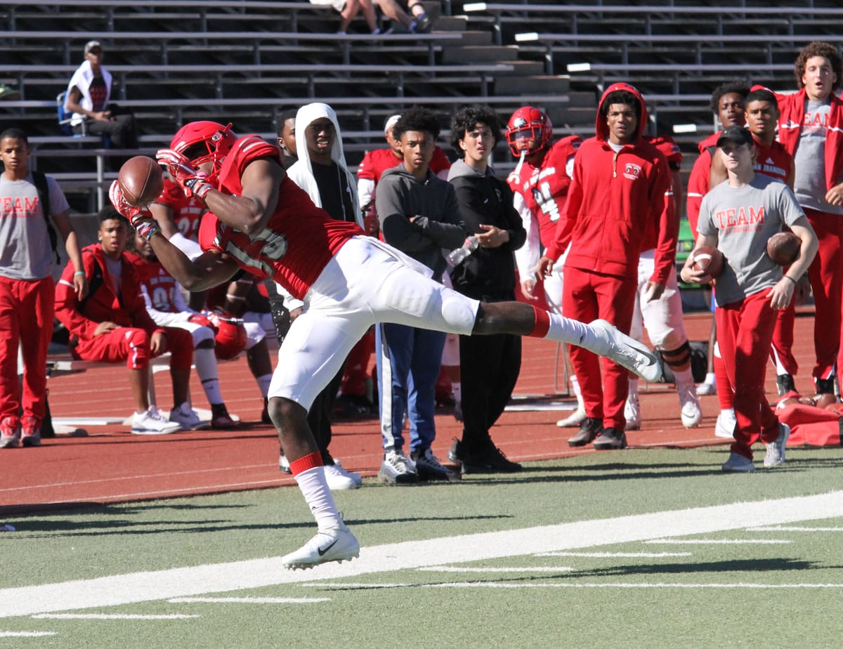 Rams Roast Eagles on the Gridiron