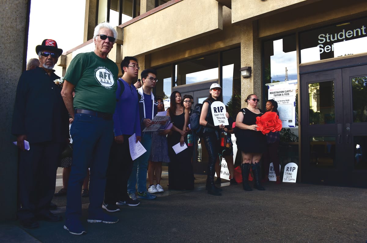 Funeral Held for Cancelled Courses