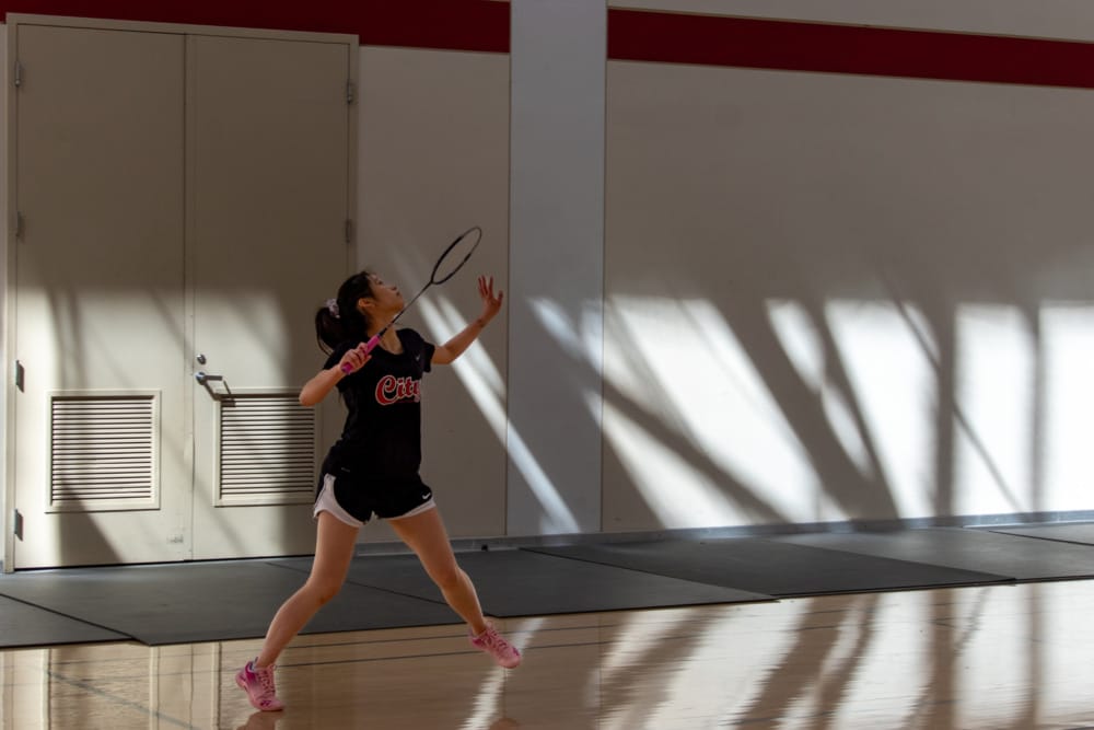 CCSF Women’s Badminton Team Lines Up for State Tournament
