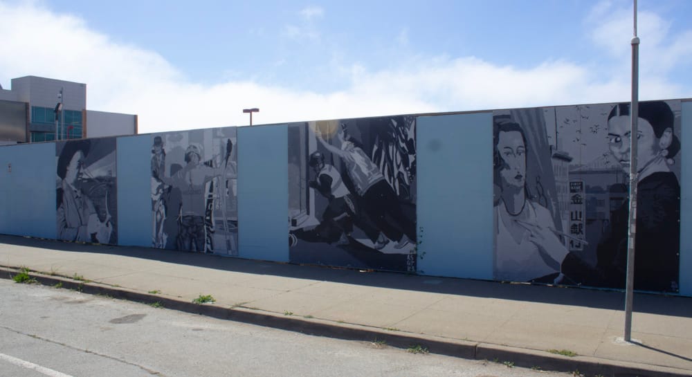 Longtime City College-SFMOMA Collaboration Results in Student Mural on Frida Kahlo Way