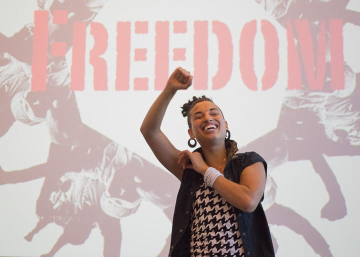 'Climbing PoeTree' performance engages audience