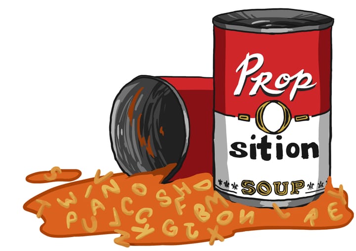 San Francisco’s Proposition Soup