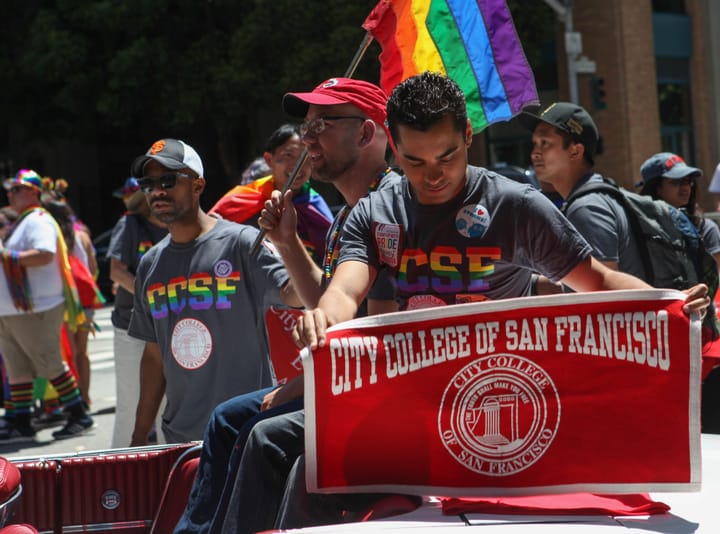 City College Shows Pride