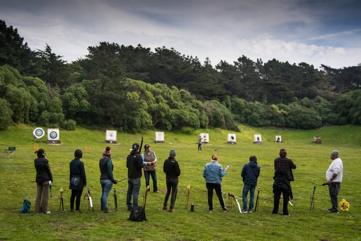 Campus archers target enrollment