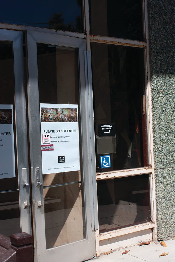 Art Conservators Begin Preservation Work on Diego Rivera Mural