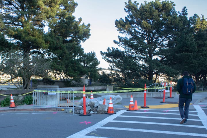 Repairs Begin On Ocean Campus Underground Pipes
