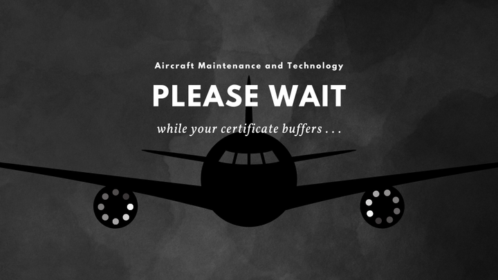 Aircraft Maintenance Technology Program Suspended for Up to Three Years