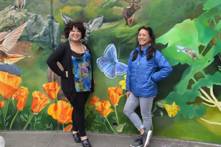New Burnside Mural Beautifies Glen Park