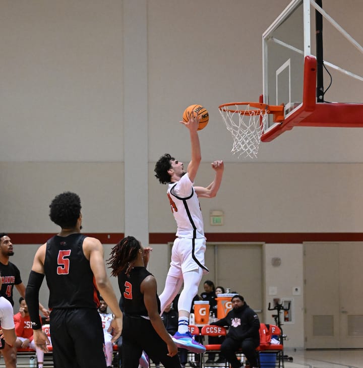 Rams Fend Off Hawks to Win Last Home Game of Regular Season