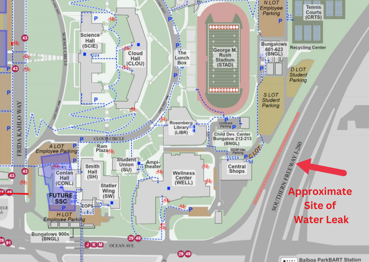 Ocean Campus Closed Abruptly Due to Leak