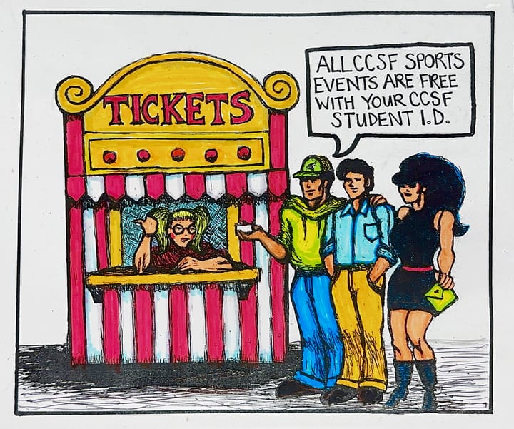 CCSF Students Score Free Access to Rams Football Games