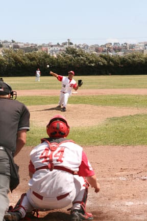Matt Ko pitched nine innings, giving up only two-earned runs. 