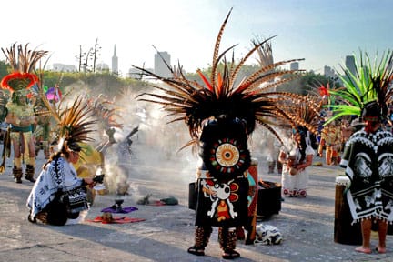 American Indians assemble at the 2009 Sunrise Gathering. The event commemorated the 40th anniversary of the occupation of Alcatraz. RAMSEY EL-QARE / THE GUARDSMAN