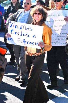 DSC_1582 Wendy Kaufman has been an instructor at City since 1983, when her passion for activism began. RAMSEY EL-QARE / THE GUARDSMAN