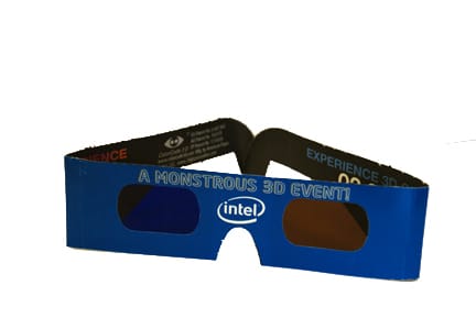 In the past, the brain was tricked into seeing two separate images through red and blue color filters. This technology is known to cause vertigo. JOSEPH PHILLIPS / THE GUARDSMAN