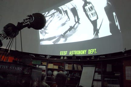 City College's astronomy club presents 'From the Earth to the Moon," one of the weekly movie presentations shown at the Planetarium 4:30p p.m. every Monday. ROBERT ROMANO / THE GUARDSMAN