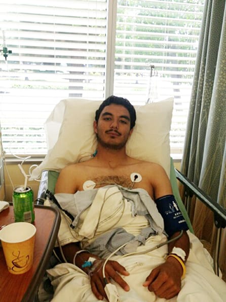 6_PHOTOcolor_SPORTS FEATURE Rams goalkeeper Martin De La Torre has recovered from two injuries to the meniscus of his right knee. Photo courtesy of Martin De La Torre