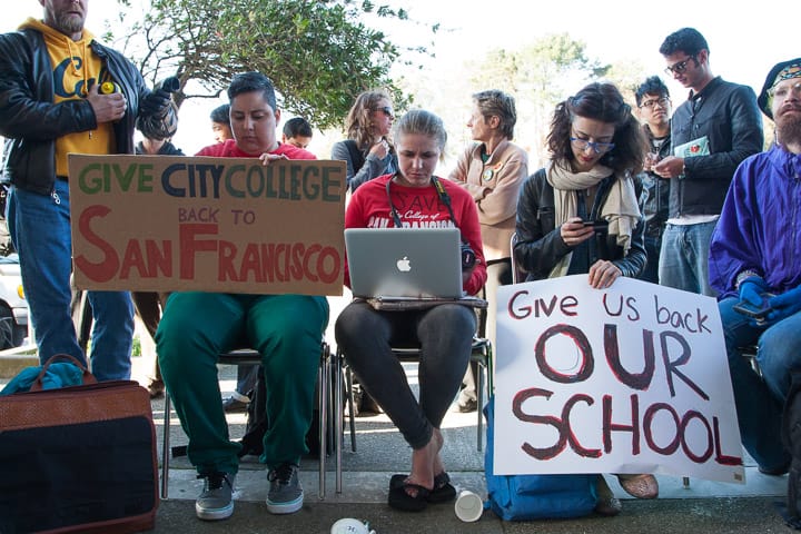 2014-03-13-CCSF-Protest-Rally-Police-Agrella-Santiago-Mejia-The-Guardsman-132