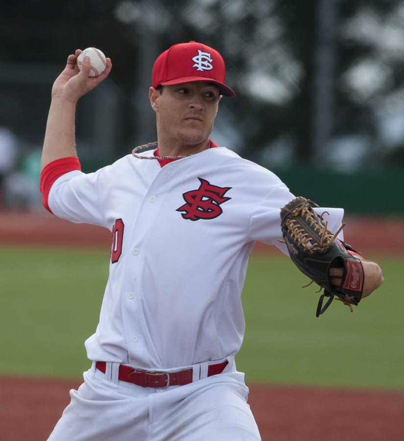 City College vs. Contra Costa College baseball game on Feb. 5, 2015 Photo by Khaled Sayed