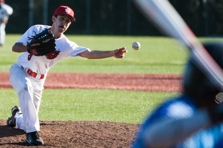 San Francisco City College vs. Contra Costa College baseball game on Jan 29, 2015 Photo by Khaled Sayed