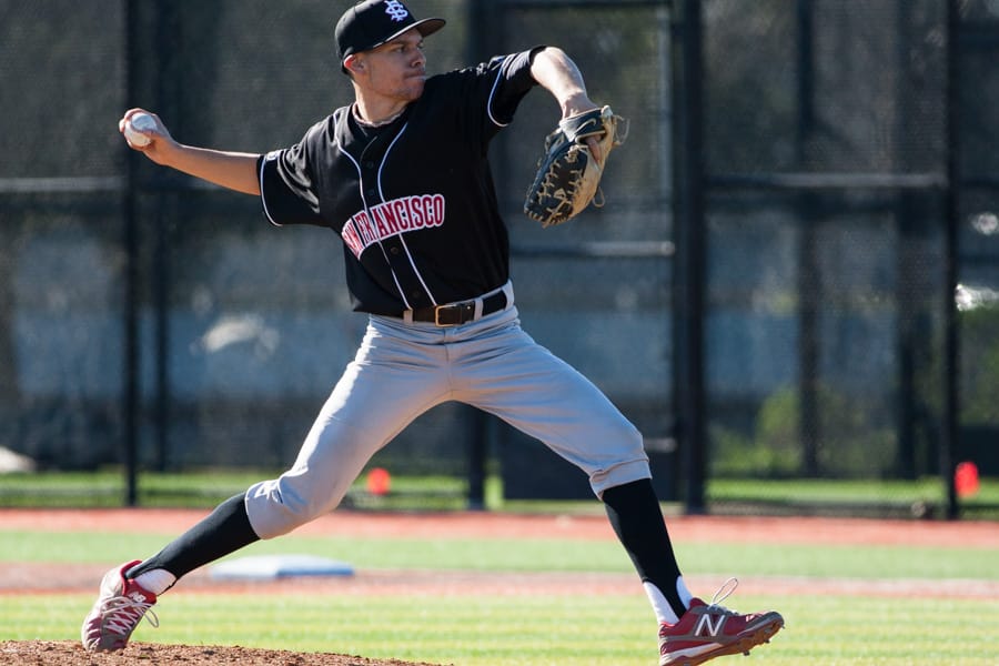 San Francisco City College vs. Laney College baseball game Jan. 31, 2015 Photo by Khaled Sayed