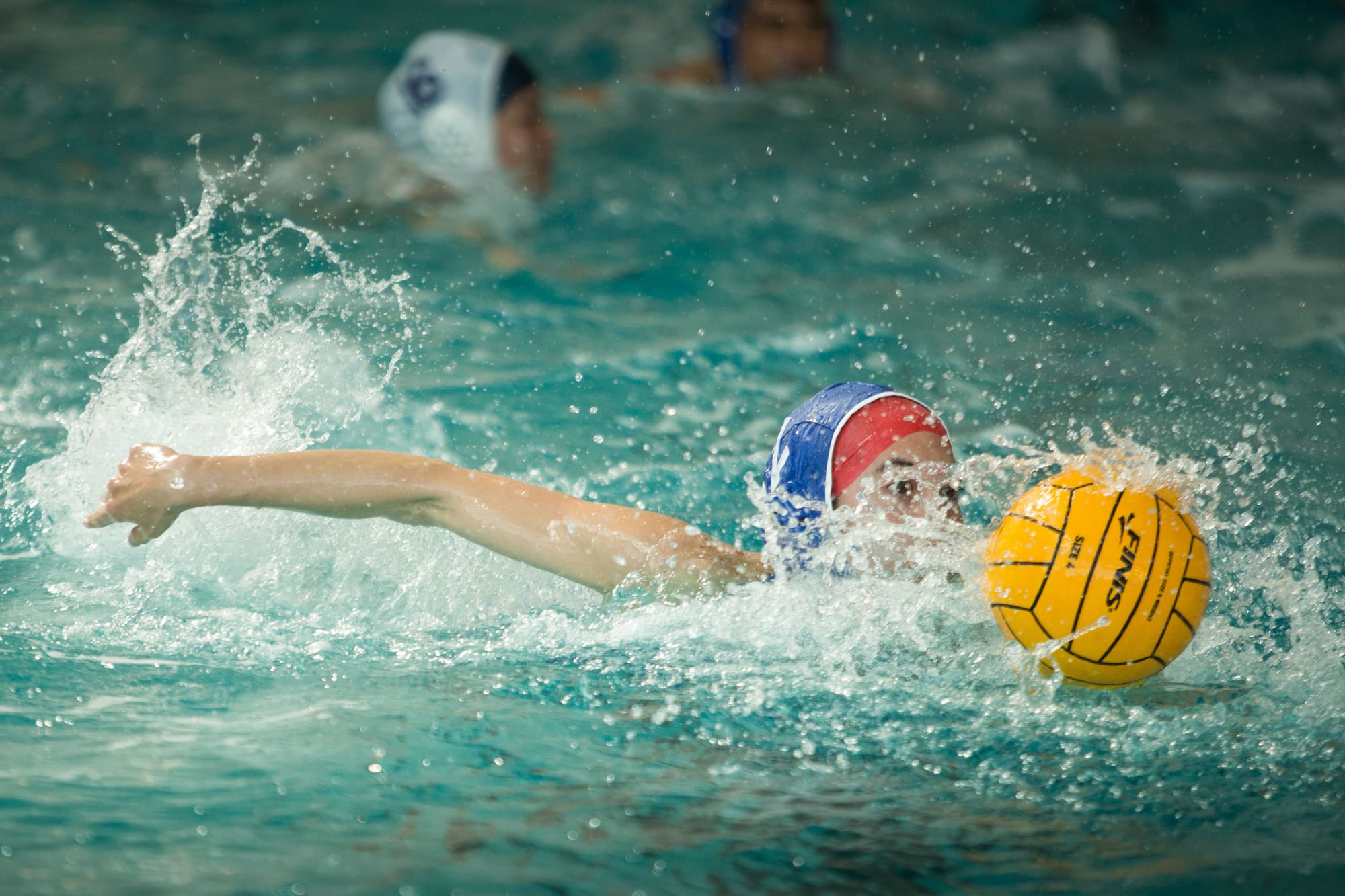 Women’s Water Polo team practicing in the pool at Ocean Campus on Sept 11, 2015. ( Photo by Khaled Sayed/The Guardsman)