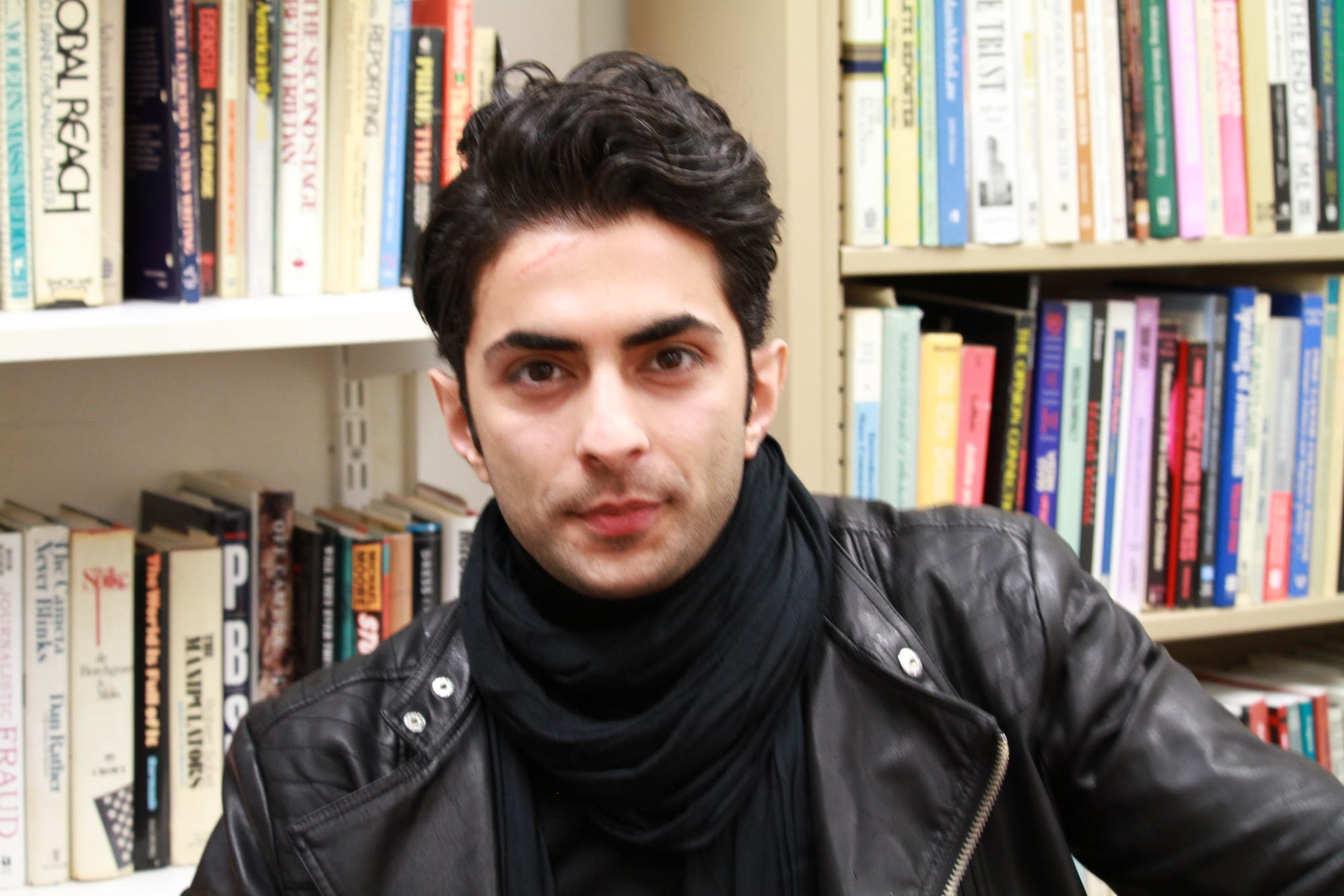 Payam Jafari (Photo by Gardenia Zuniga-Haro/The Guardsman)