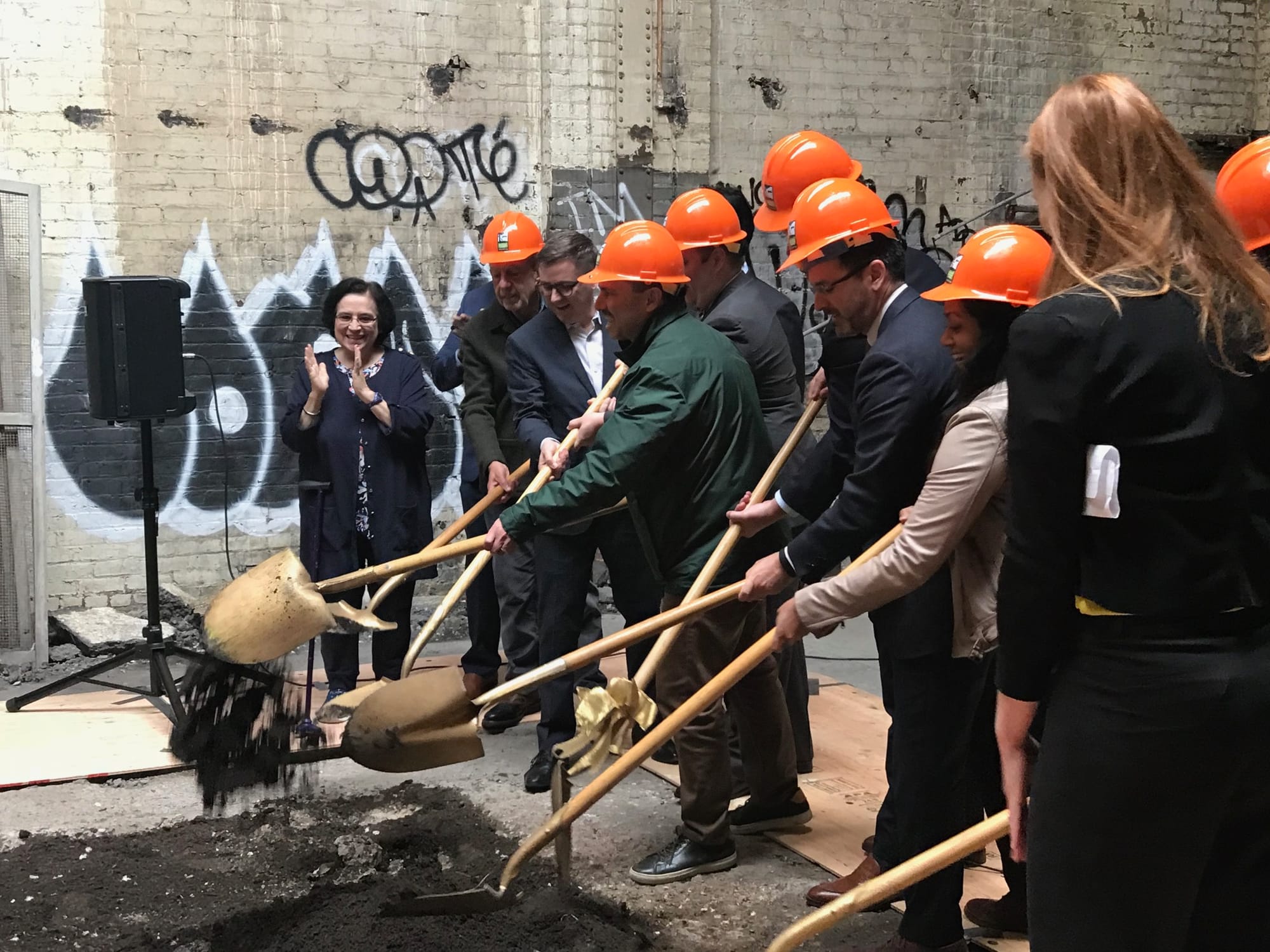 City officials broke ground on the community youth center on March 19, 2018. Photo by Michael J. Montalvo/Special to The Guardsman. 