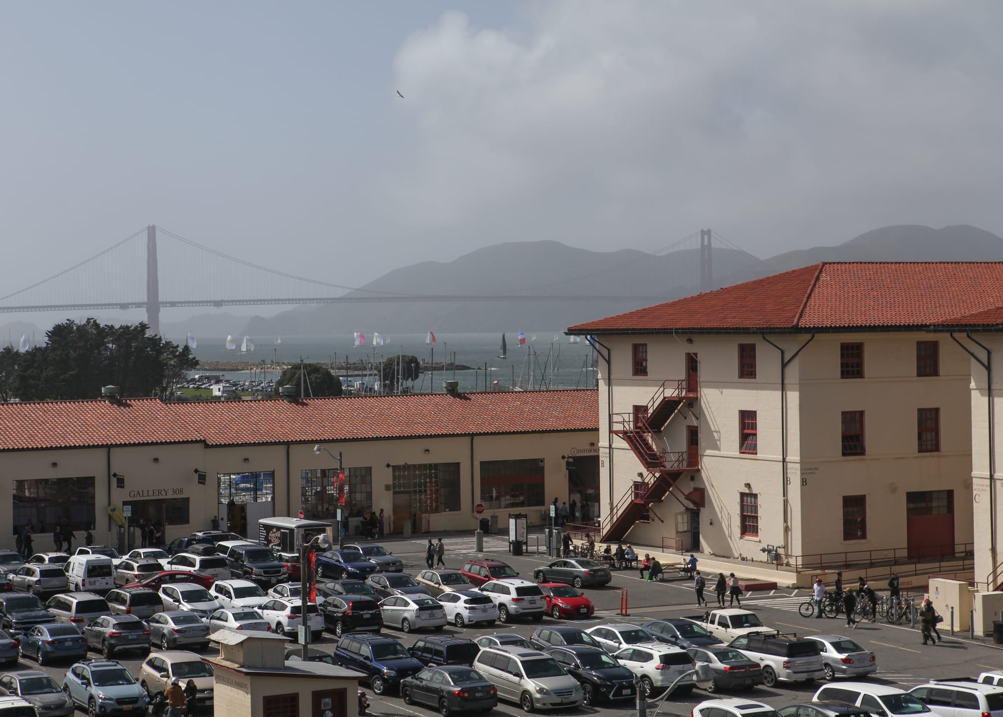 City College's Fort Mason Campus at Marina Blvd Larndmark Building B on April 7, 2018. (Photo by Cassie Ordonio)