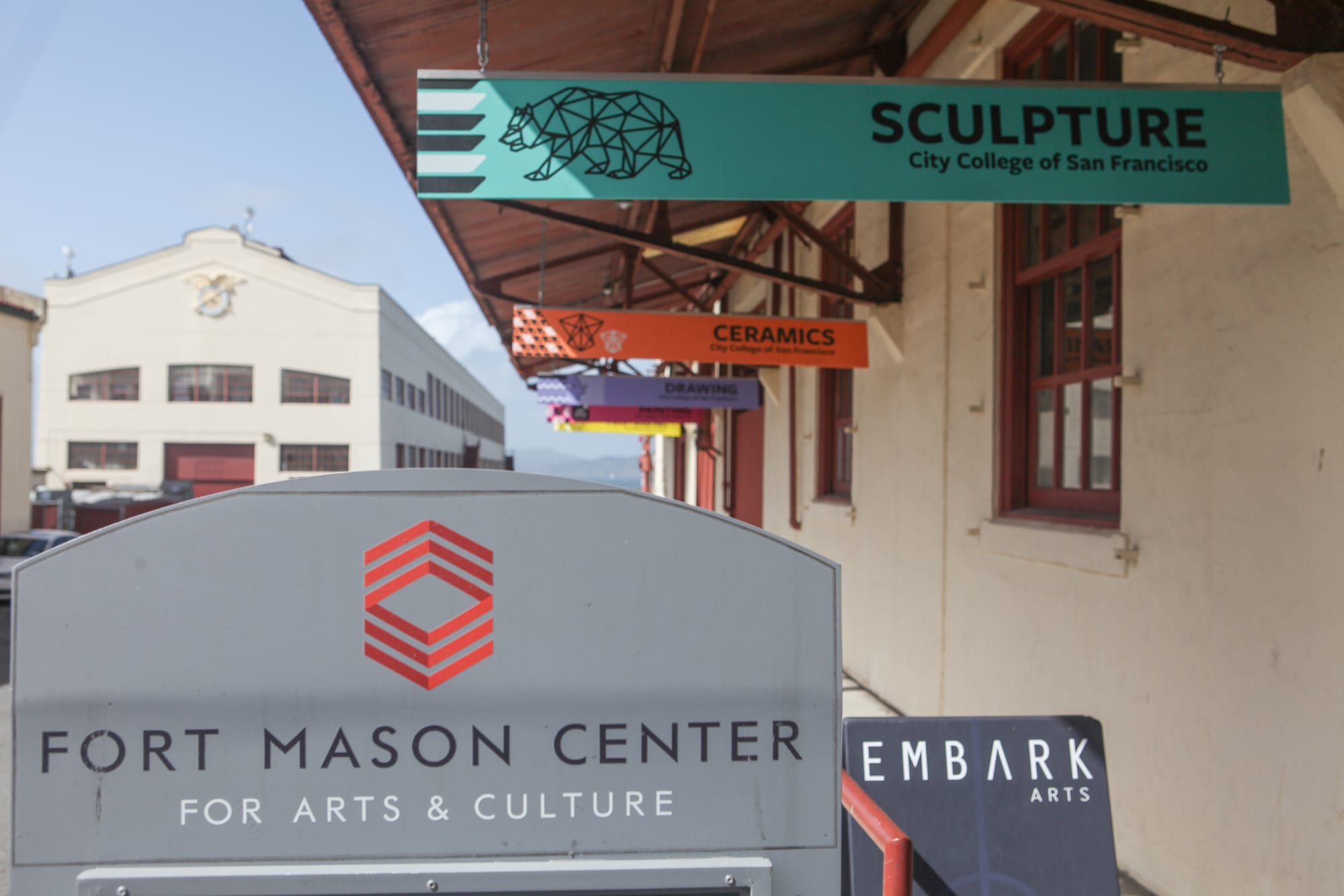 City College's Fort Mason Campus at Marina Blvd Larndmark Building B on April 7, 2018. Photo by Cassie Ordonio/The Guardsman.